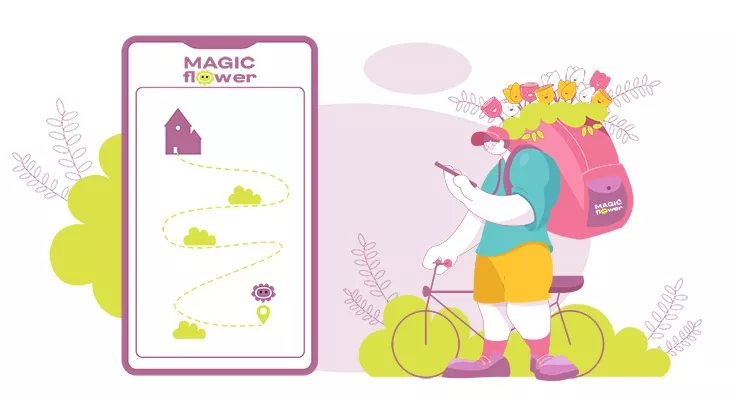 Цветы на дом в СПБ