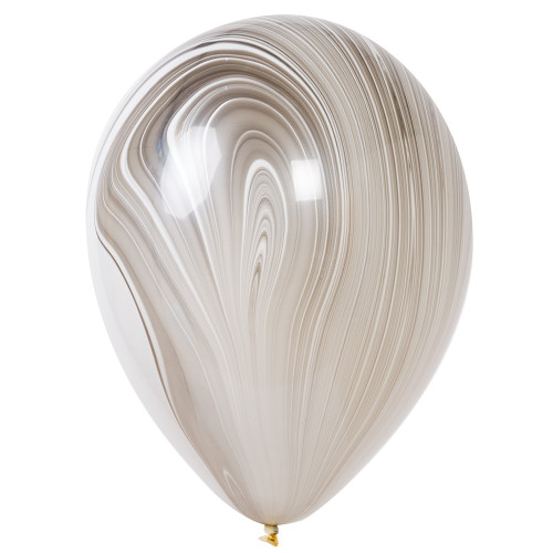 Воздушный шар с разводами серый