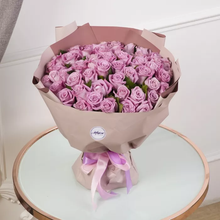 51 сиреневая роза