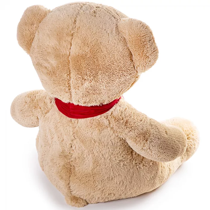 Большой плюшевый бежевый мишка Большой плюшевый бежевый мишка