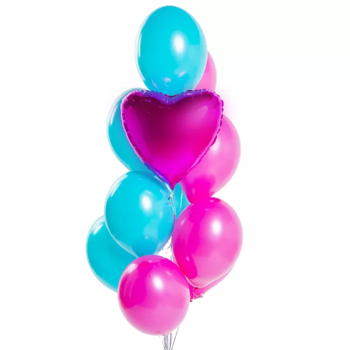Букет шаров Яркость контрастов