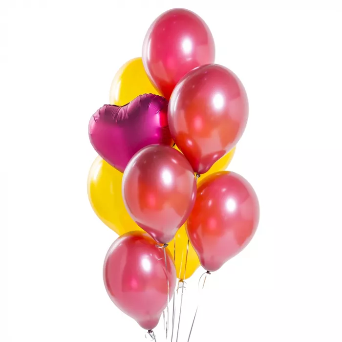 Букет шаров Бургундия