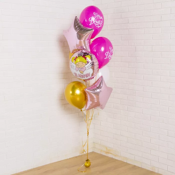 Фонтан шаров Это девочка Фонтан шаров Это девочка