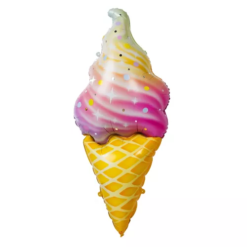 Фольгированный шар Искрящееся мороженое
