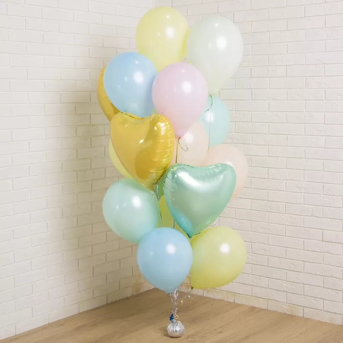 Фонтан шаров Нежный