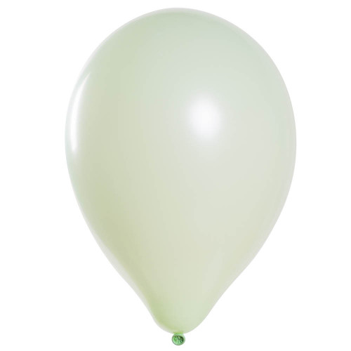 Воздушный шар без рисунка светло-салатовый