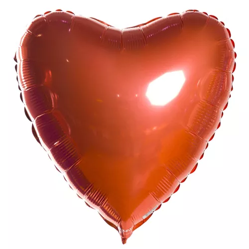 Фольгированный шар Сердце красный