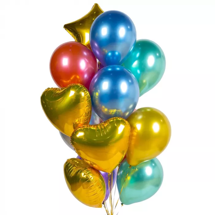 Букет шаров Яркие чувства
