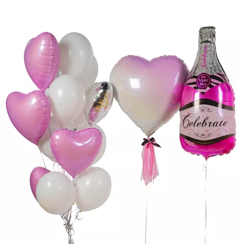 Композиция шаров Романтичное свидание