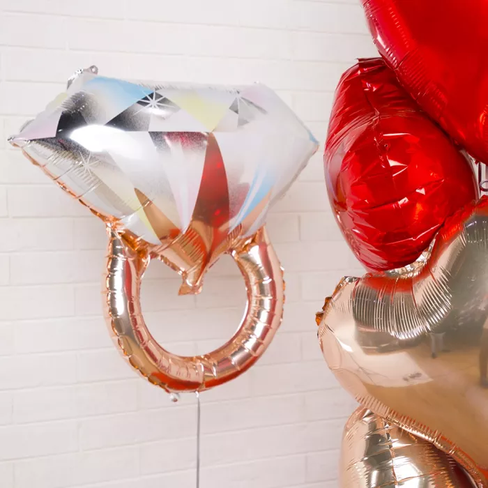 Коробка-сюрприз с шарами Неожиданное предложение