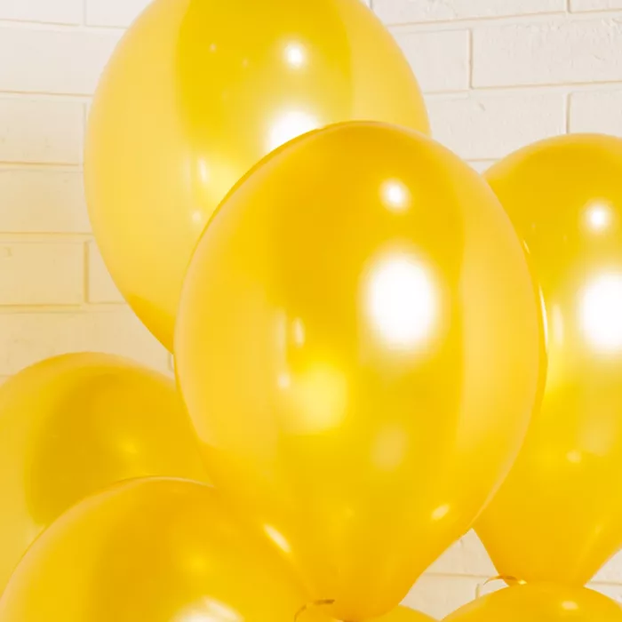 Букет из латексных шаров Золото