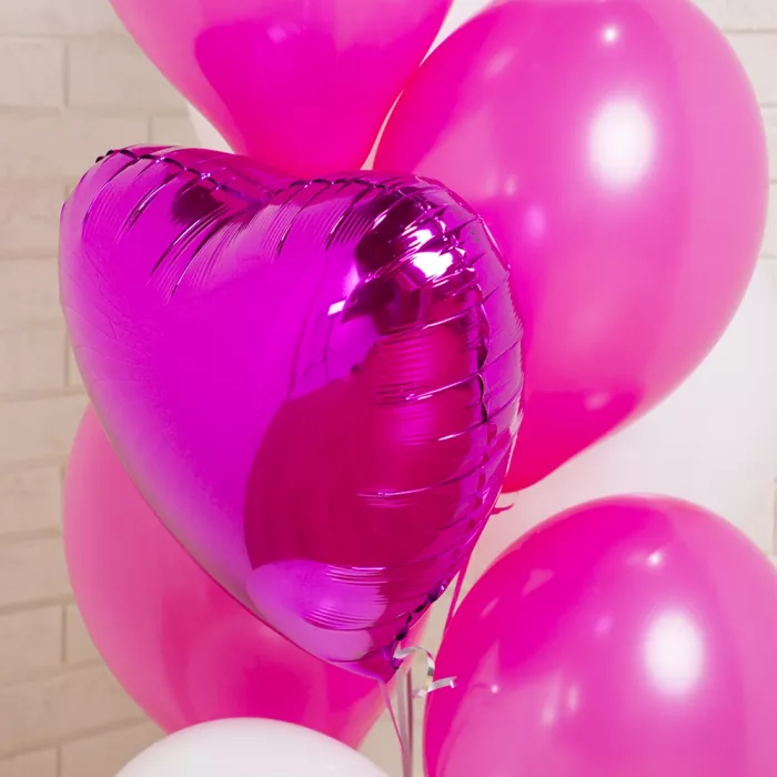 Букет из шаров Фуксия