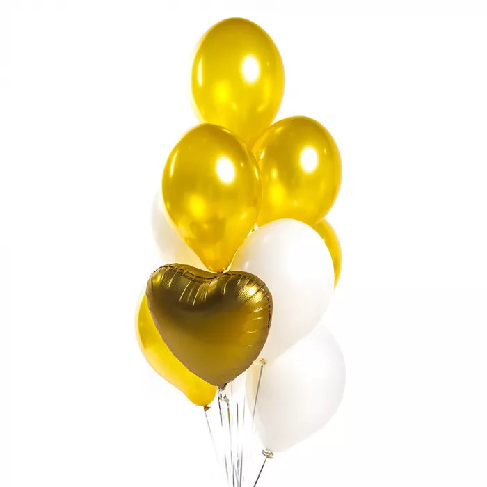 Букет из шаров Золото