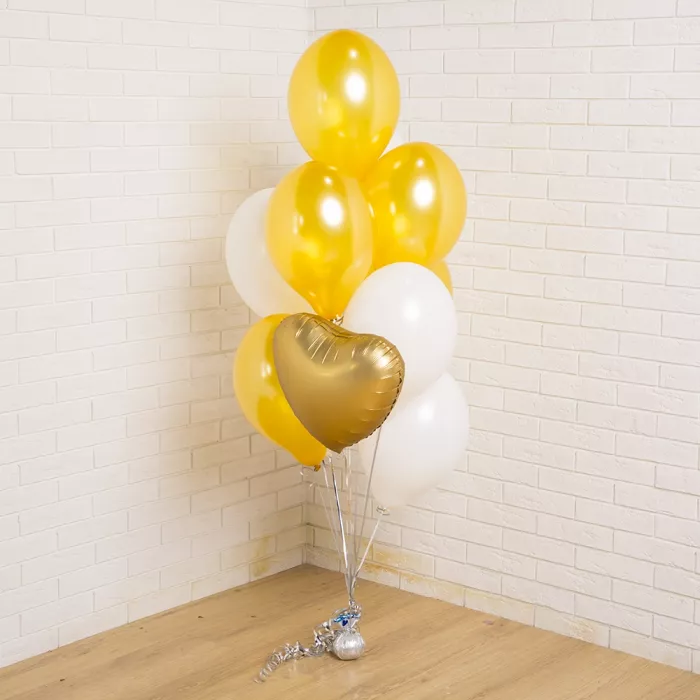 Букет из шаров Золото