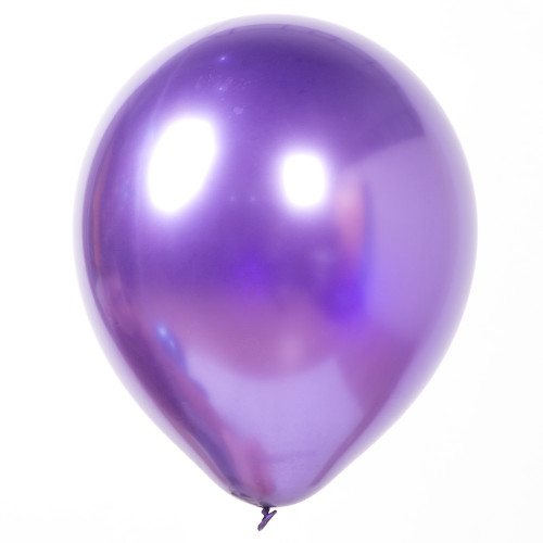 Латексный шар фиолетовый металлик