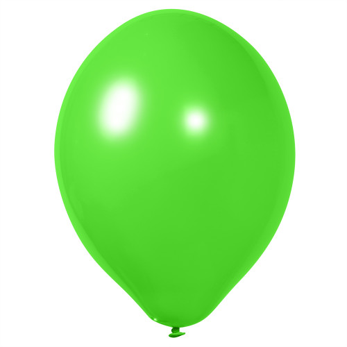 Воздушный шар без рисунка зеленый