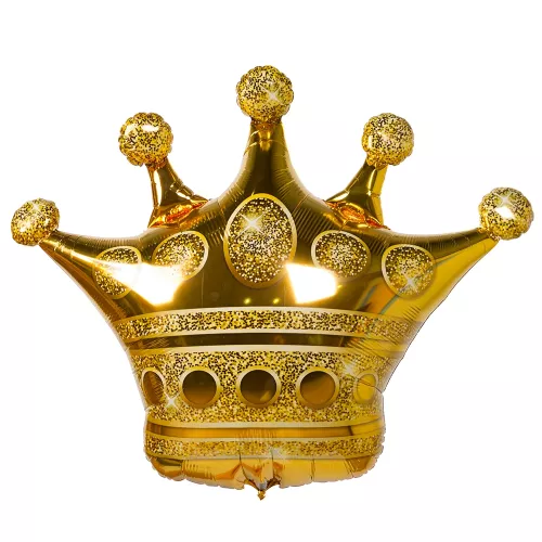 Фольгированная фигура Золотая корона