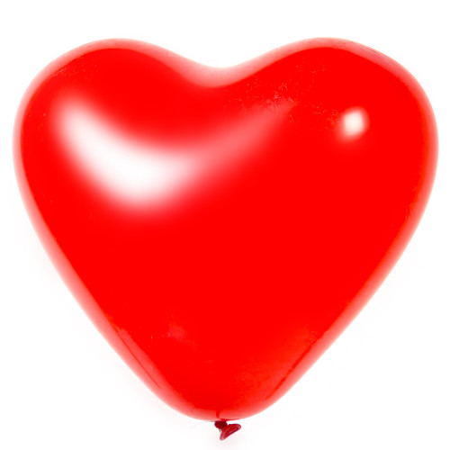 Латексный шар Сердце красный