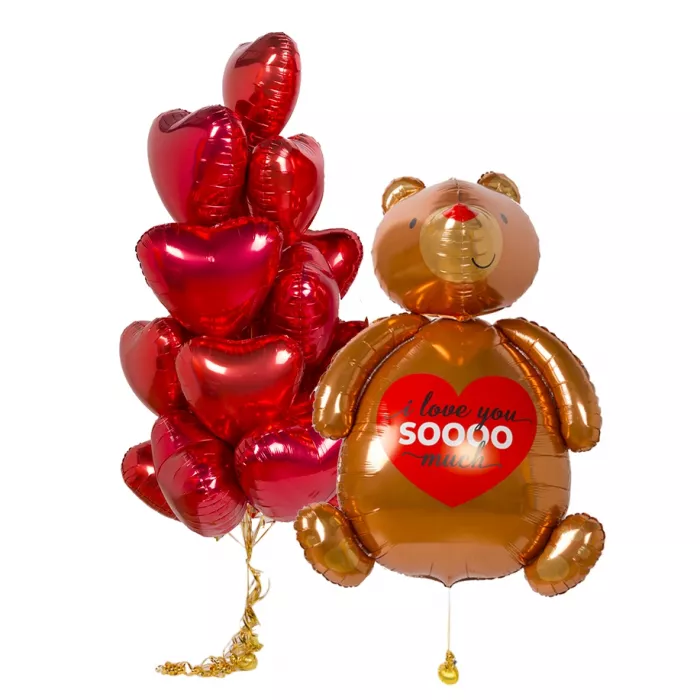 Композиция шаров Большая любовь