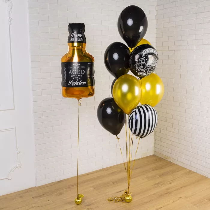 Композиция шаров для мужчины Композиция шаров для мужчины