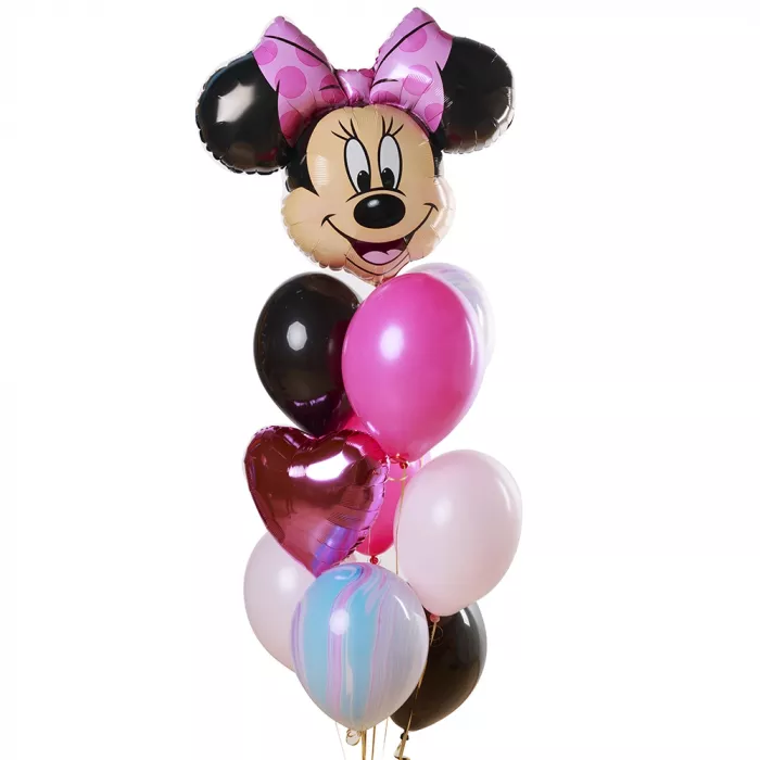 Фонтан шаров с Минни Маус
