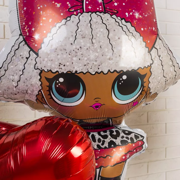 Композиция шаров с куклами ЛОЛ Композиция шаров с куклами ЛОЛ