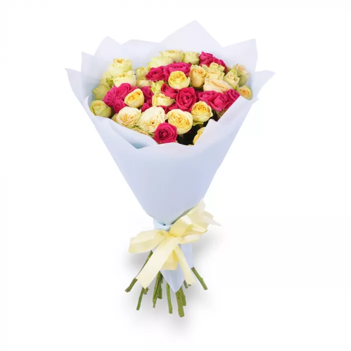 15 кустовых роз