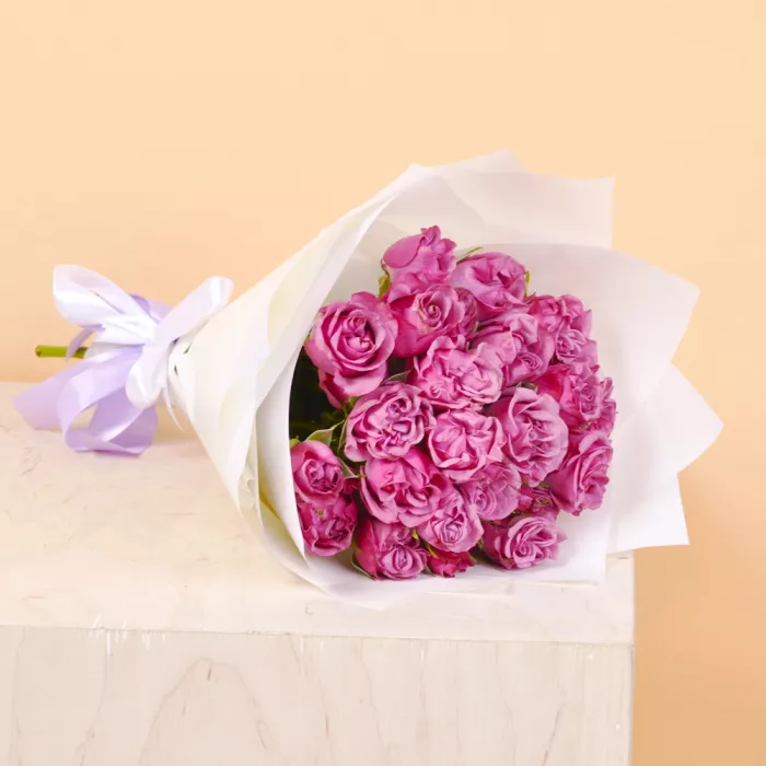 7 кустовых роз