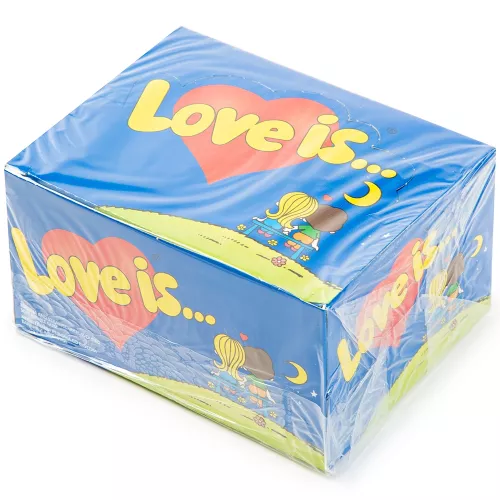 Жевательная резинка "Love is.." банан и клубника