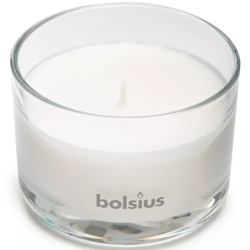 Ароматическая свеча в стакане лаванда и ромашка