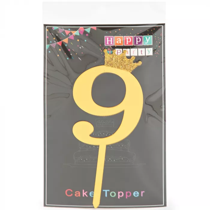 Топпер "ЦИФРА" 9