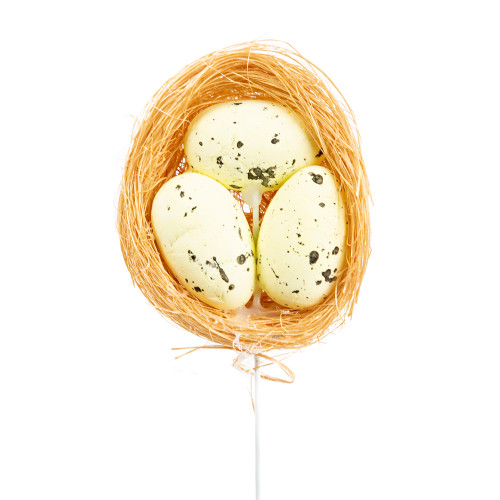 Топпер-Яйцо "Гнездо с яйцами"