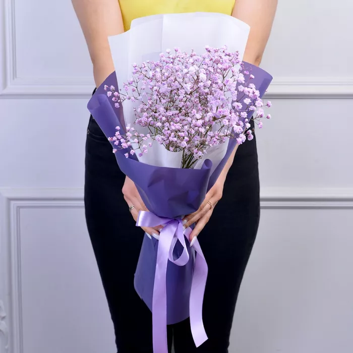 3 фиолетовые гипсофилы