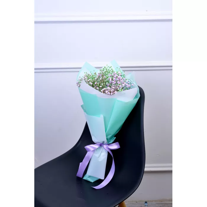 3 разноцветные гипсофилы