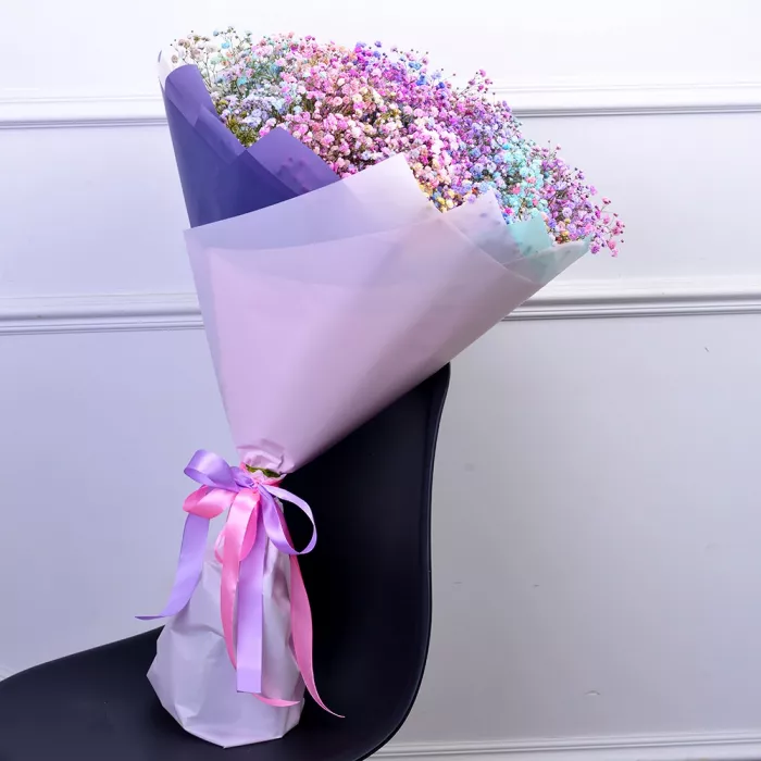 15 разноцветных гипсофил